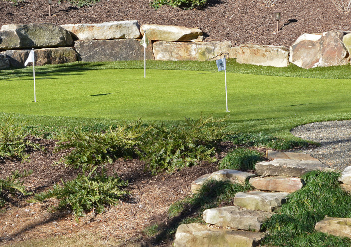 Top Trends For Charlotte Backyard Golf Putting Greens